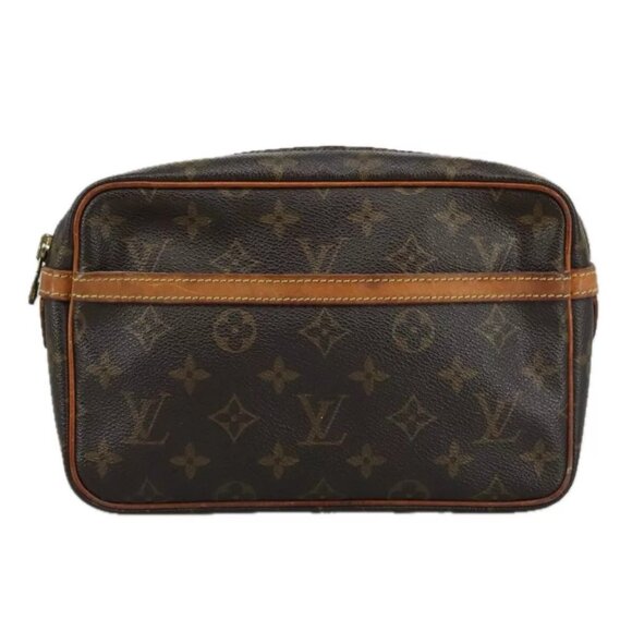 LOUIS VUITTON Monogram Compiegne 23 Clutch Bag - Picture 3 of 14